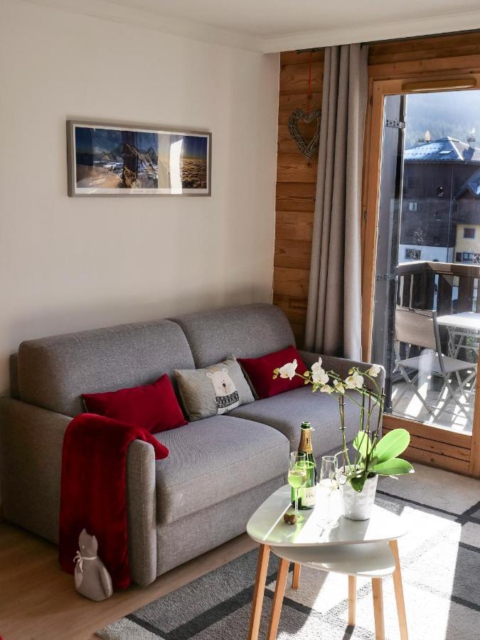 샤모니 Mont Blanc 43, Vue Mont Blanc , Balcon, Parking 아파트 외부 사진